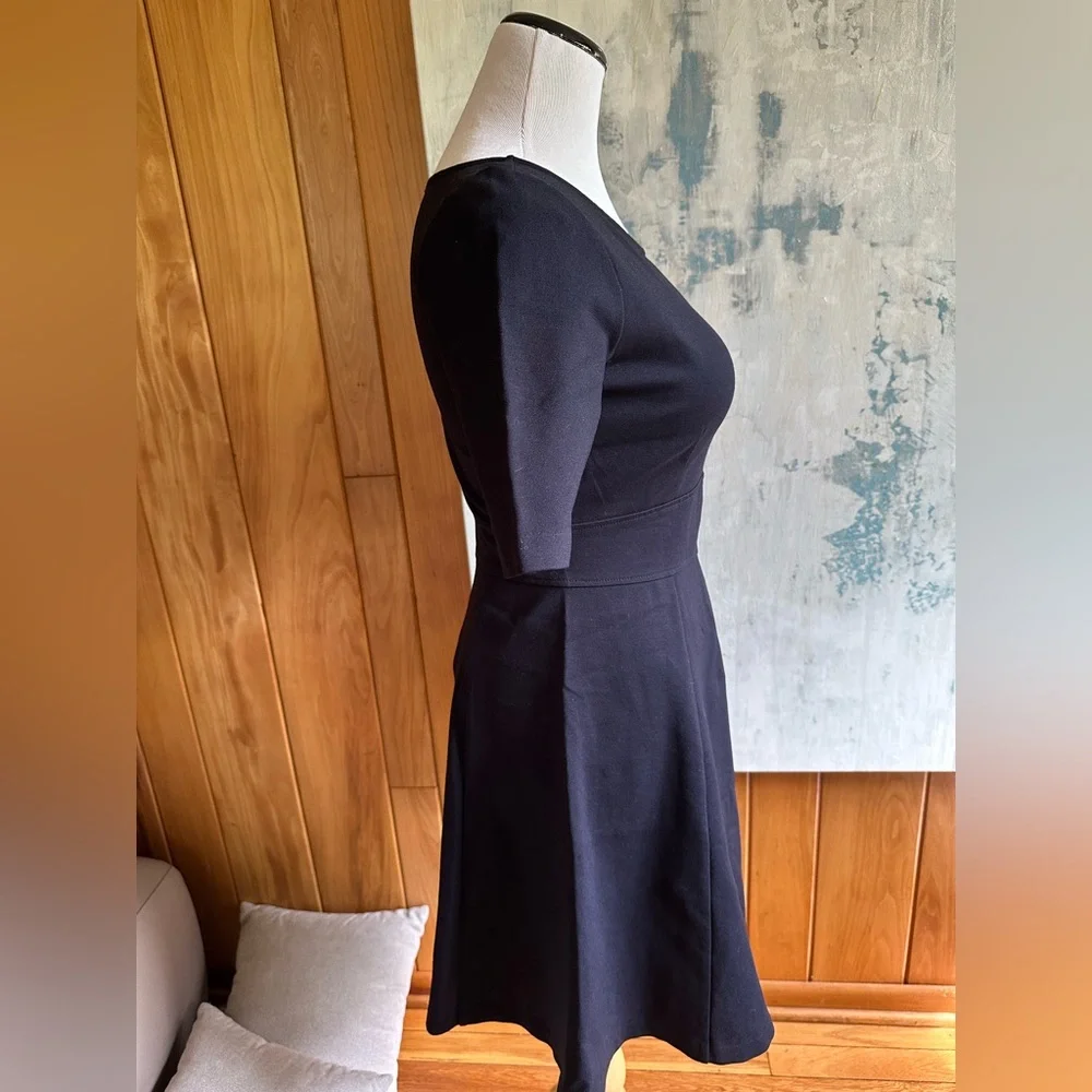 J. Crew Blue A-Line Mini Dress. Size 4.